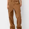 Pantaloni de dulgher din bumbac