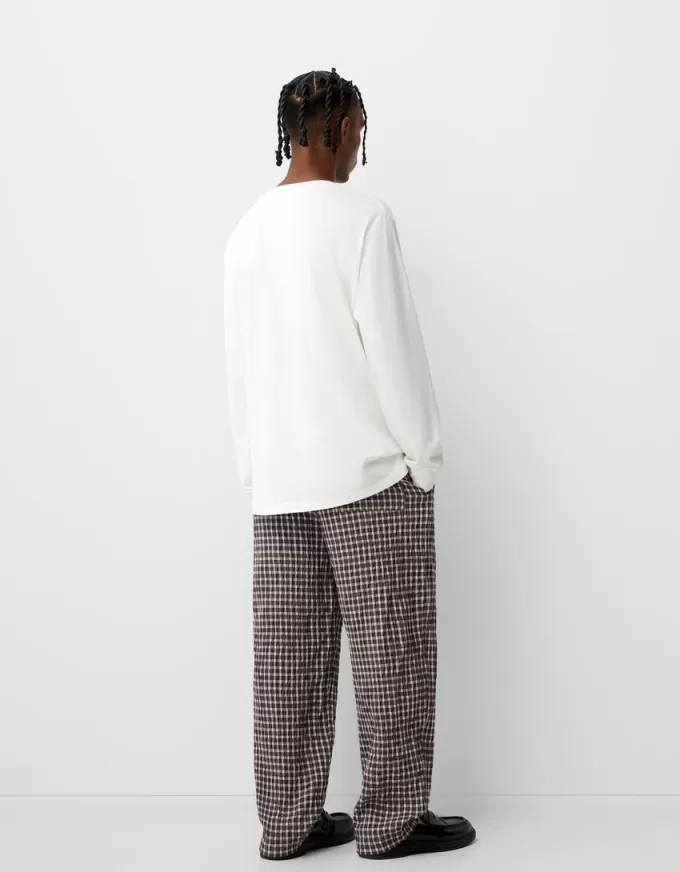 Pantaloni de jogger cu picioare largi