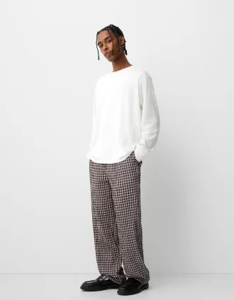 Pantaloni de jogger cu picioare largi