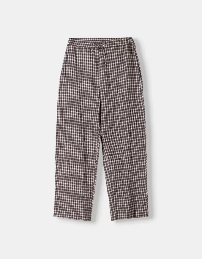 Pantaloni de jogger cu picioare largi