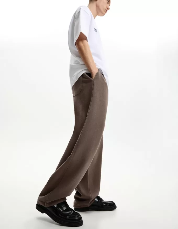 Pantaloni de pluș cu balloon fit
