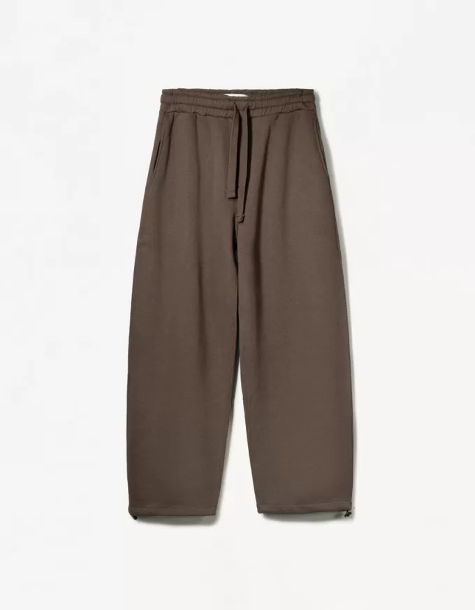 Pantaloni de pluș cu balloon fit
