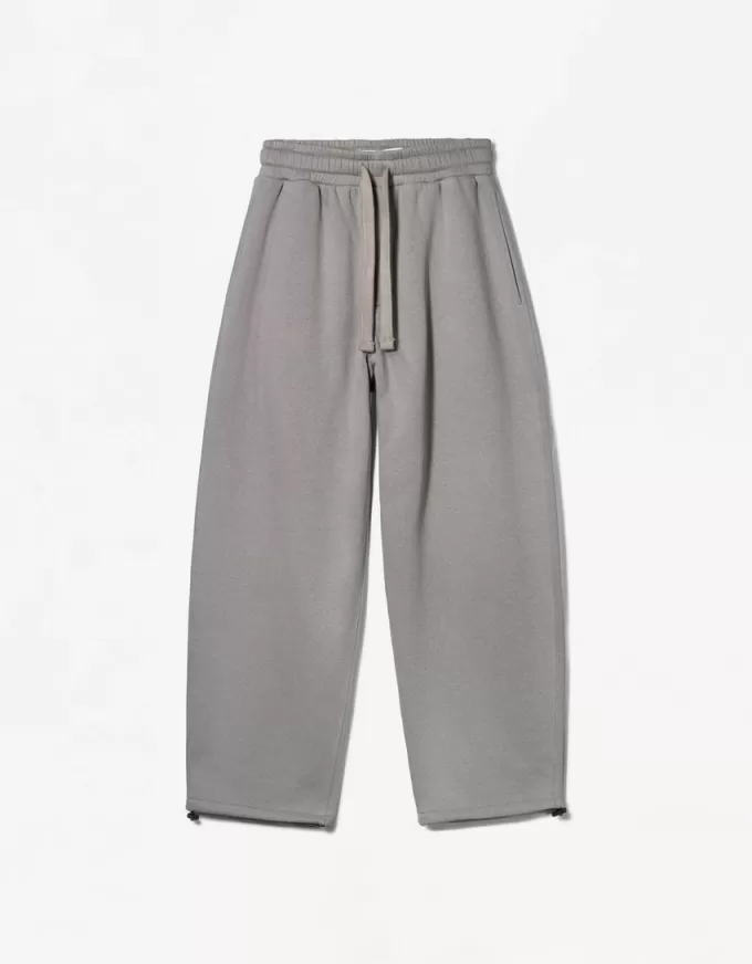 Pantaloni de pluș cu balloon fit Pantaloni de pluș cu balloon fit