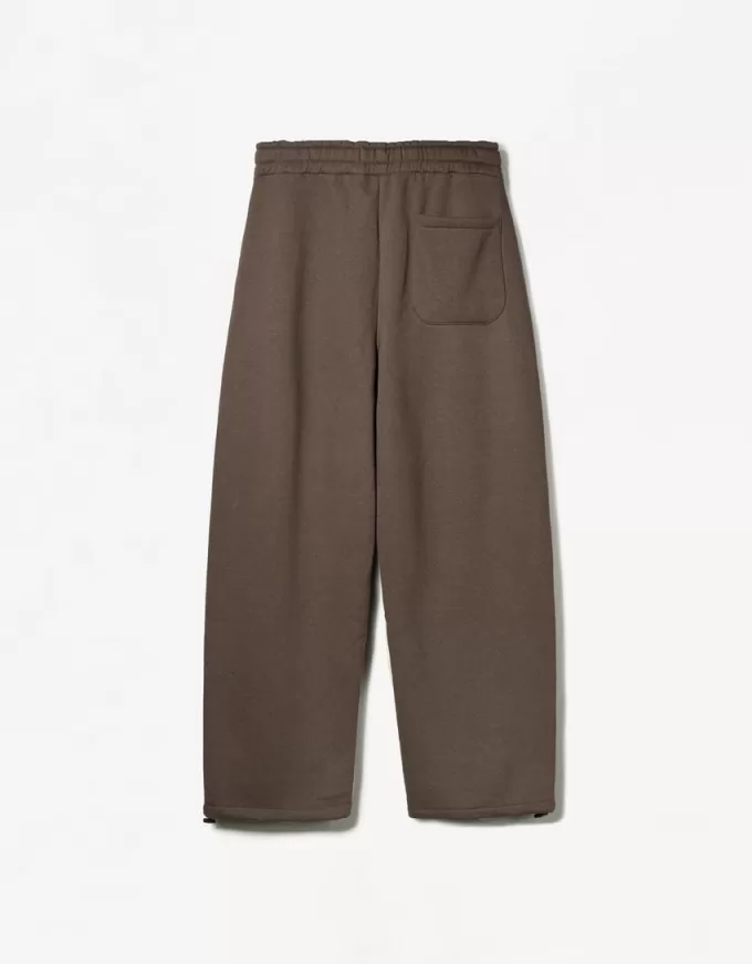 Pantaloni de pluș cu balloon fit