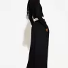 Pantaloni de pluș cu cusături laterale