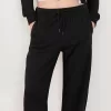 Pantaloni de pluș cu cusături laterale Pantaloni de pluș cu cusături laterale