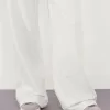 Pantaloni de pluș cu cusături laterale Pantaloni de pluș cu cusături laterale