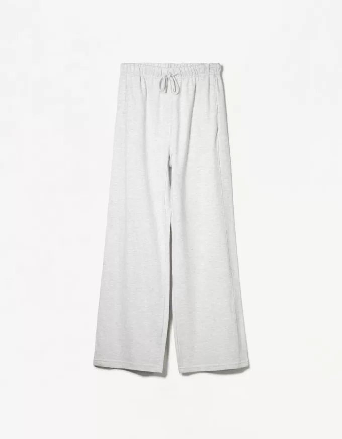 Pantaloni de pluș cu cusături laterale Pantaloni de pluș cu cusături laterale