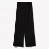 Pantaloni de pluș cu cusături laterale Pantaloni de pluș cu cusături laterale