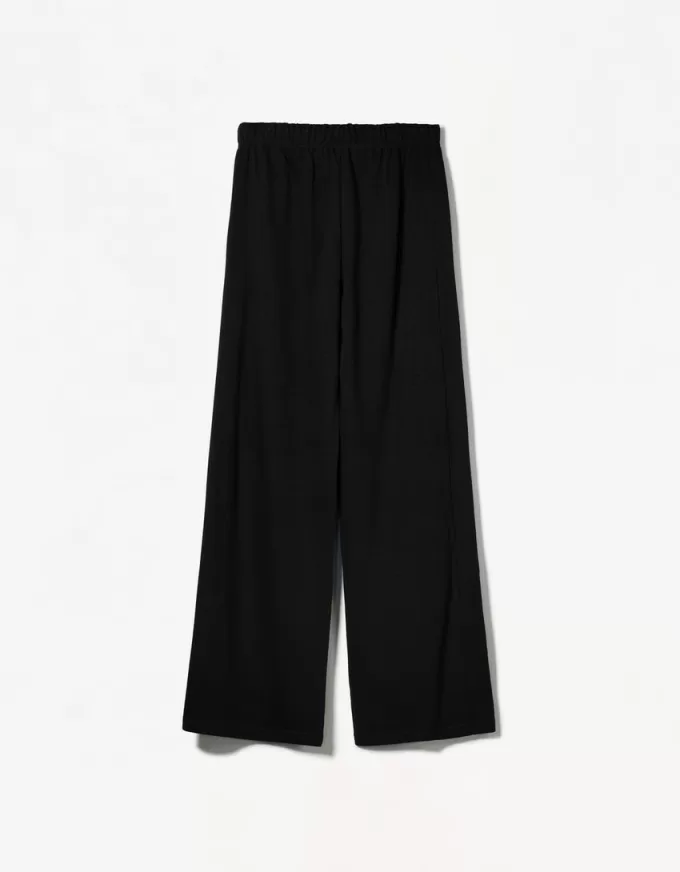 Pantaloni de pluș cu cusături laterale Pantaloni de pluș cu cusături laterale