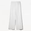 Pantaloni de pluș cu cusături laterale Pantaloni de pluș cu cusături laterale