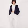 Pantaloni de pluș cu cusături laterale Pantaloni de pluș cu cusături laterale