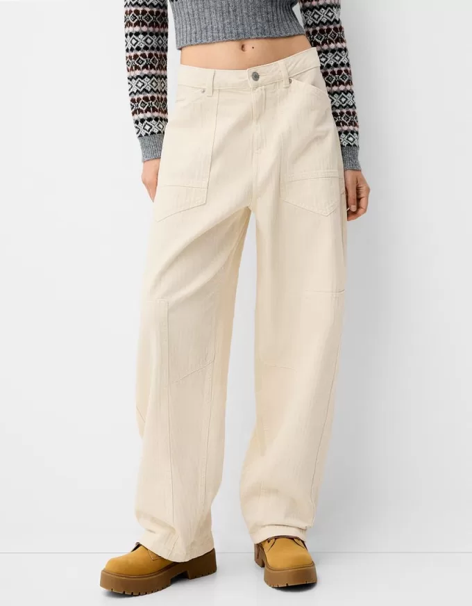 Pantaloni de tâmplar din twill Pantaloni de tâmplar din twill
