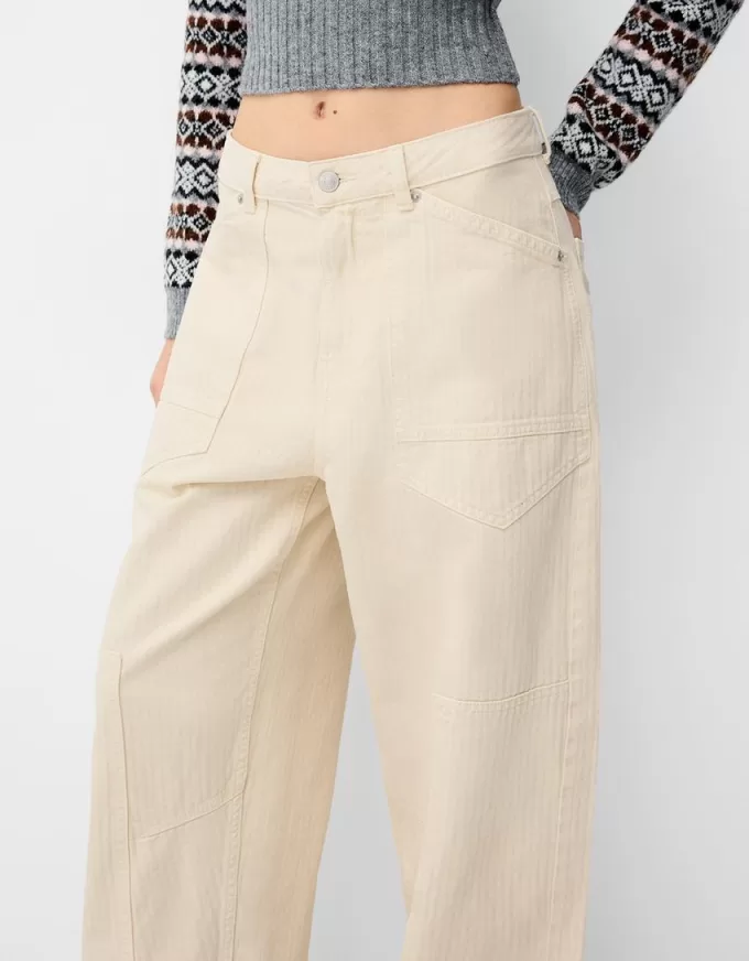 Pantaloni de tâmplar din twill Pantaloni de tâmplar din twill