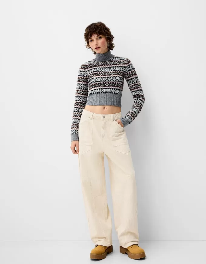 Pantaloni de tâmplar din twill Pantaloni de tâmplar din twill