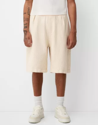 Pantaloni de trening Bermude texturați