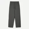 Pantaloni de trening croiți cu croială dreaptă Pantaloni de trening croiți cu croială dreaptă