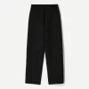 Pantaloni de trening croiți cu croială dreaptă Pantaloni de trening croiți cu croială dreaptă