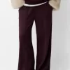 Pantaloni de trening cu picioare largi Pantaloni de trening cu picioare largi