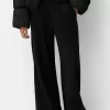 Pantaloni de trening cu picioare largi Pantaloni de trening cu picioare largi
