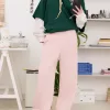 Pantaloni de trening cu picioare largi Pantaloni de trening cu picioare largi