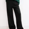 Pantaloni de trening cu picioare largi Pantaloni de trening cu picioare largi