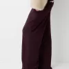 Pantaloni de trening cu picioare largi Pantaloni de trening cu picioare largi