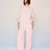 Pantaloni de trening cu picioare largi Pantaloni de trening cu picioare largi
