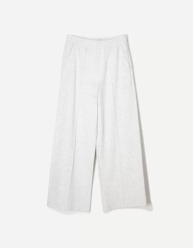Pantaloni de trening cu picioare largi Pantaloni de trening cu picioare largi