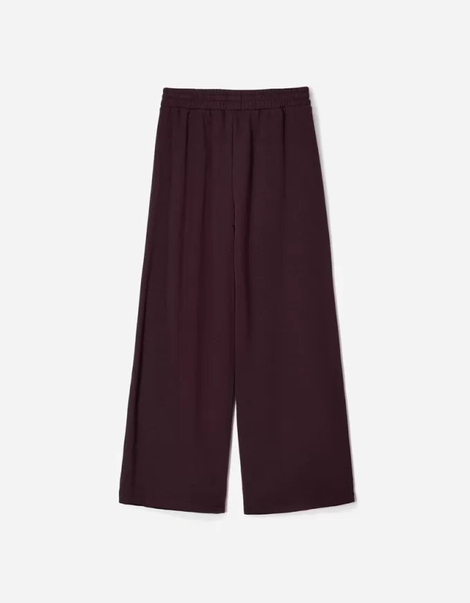 Pantaloni de trening cu picioare largi Pantaloni de trening cu picioare largi