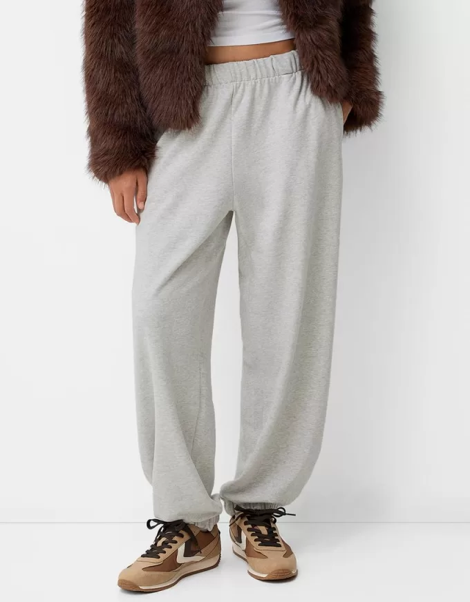 Pantaloni de trening de pluș