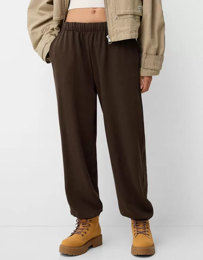 Pantaloni de trening de pluș Pantaloni de trening de pluș