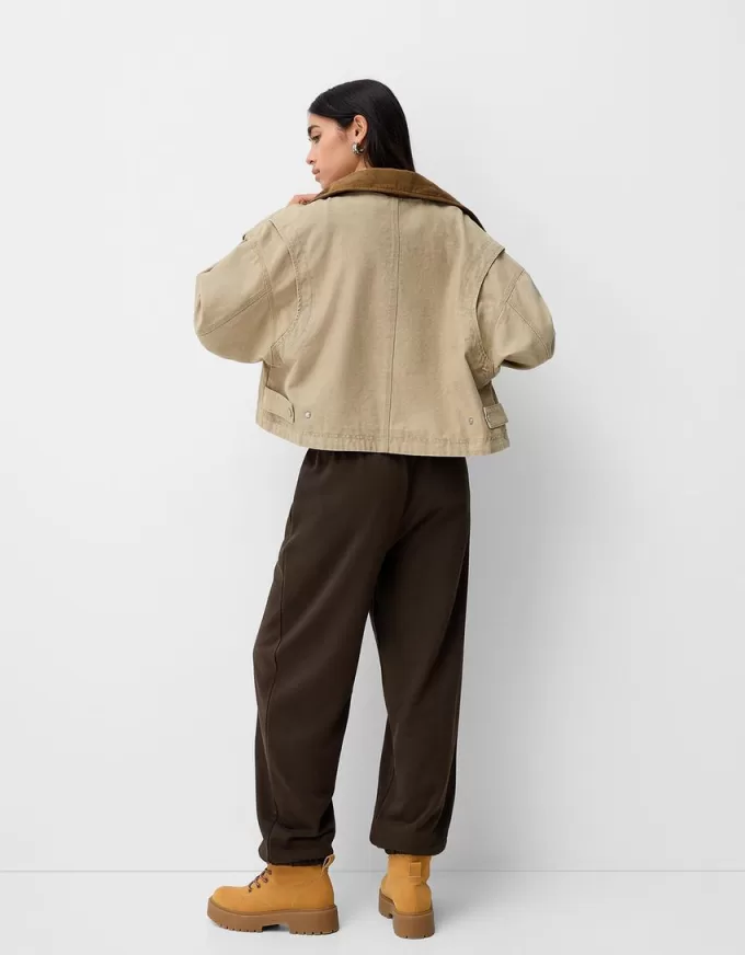 Pantaloni de trening de pluș Pantaloni de trening de pluș