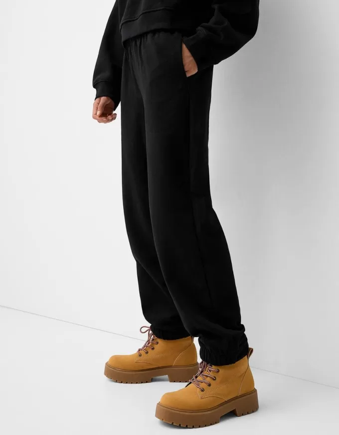 Pantaloni de trening de pluș