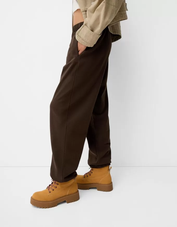 Pantaloni de trening de pluș Pantaloni de trening de pluș