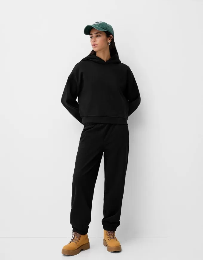 Pantaloni de trening de pluș