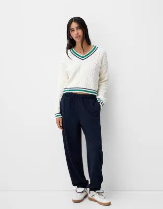 Pantaloni de trening de pluș