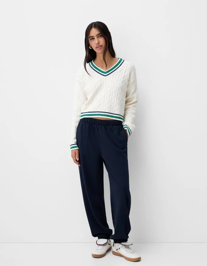 Pantaloni de trening de pluș Pantaloni de trening de pluș