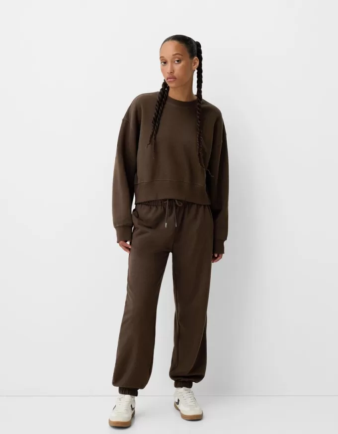 Pantaloni de trening de pluș Pantaloni de trening de pluș