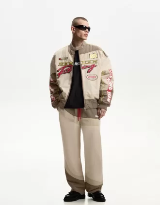 Pantaloni de trening largi Nascar