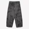 Pantaloni decolorați super largi Pantaloni decolorați super largi