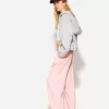 Pantaloni din amestec de in cu bandă elastică în talie Pantaloni din amestec de in cu bandă elastică în talie