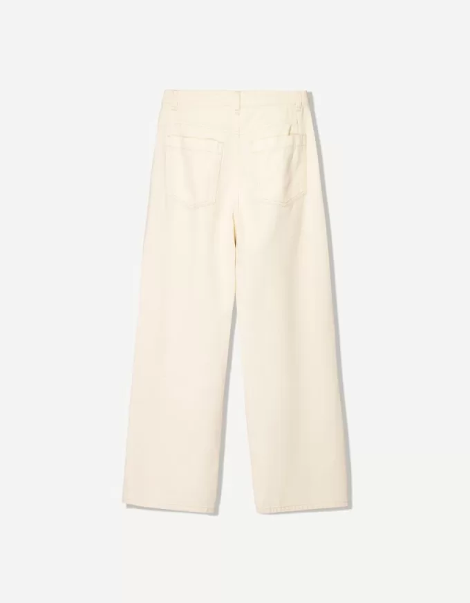 Pantaloni fluidi cu darts