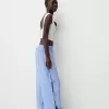 Pantaloni fluidi cu legături laterale Pantaloni fluidi cu legături laterale