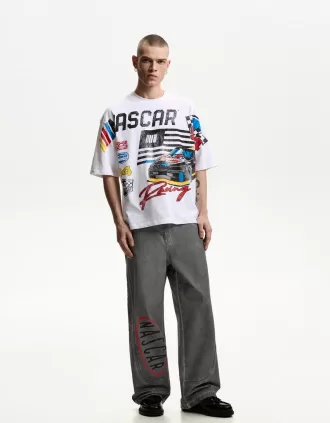 Pantaloni largi Nascar