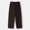 Pantaloni largi cu dungi laterale Pantaloni largi cu dungi laterale