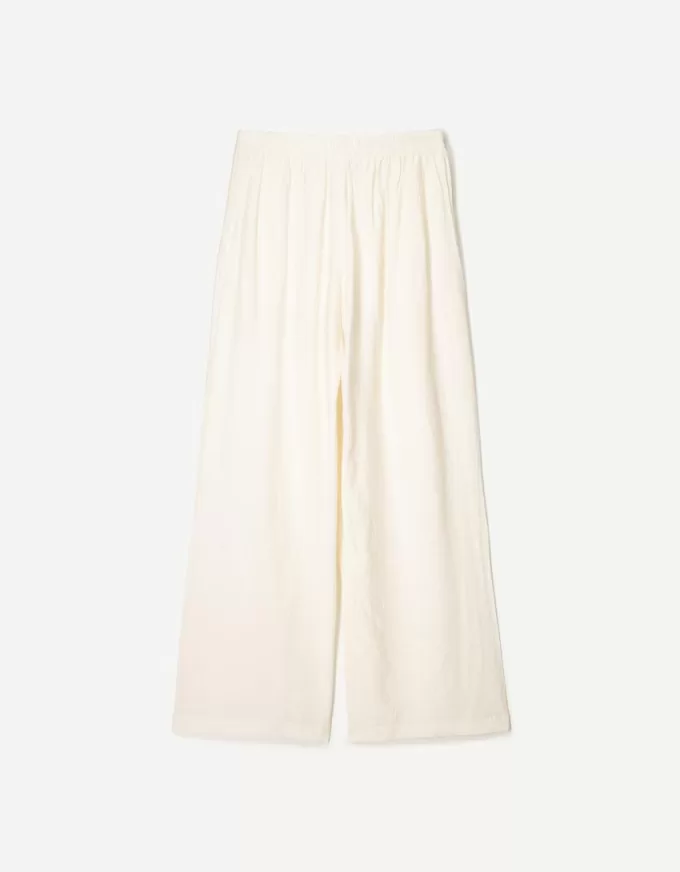 Pantaloni largi cu șnur Pantaloni largi cu șnur