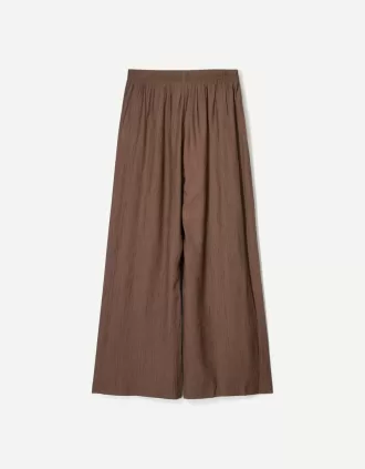 Pantaloni largi cu șnur