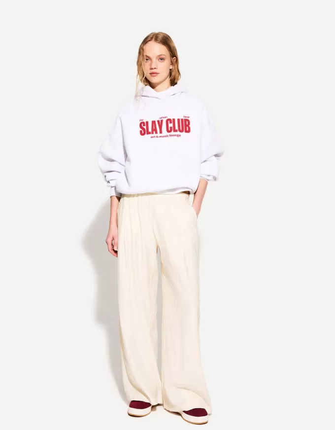 Pantaloni largi cu șnur Pantaloni largi cu șnur