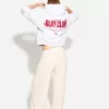 Pantaloni largi cu șnur Pantaloni largi cu șnur